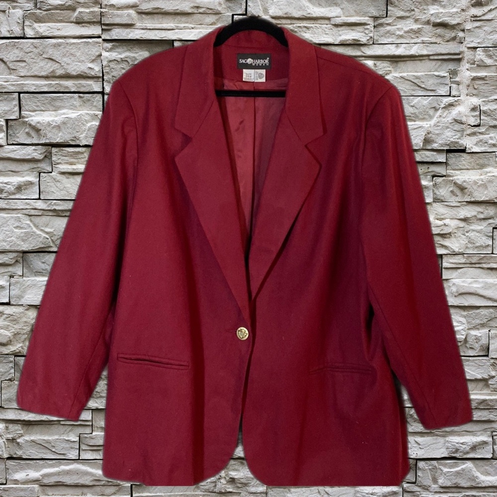 Sag Harbor Wool Blazer